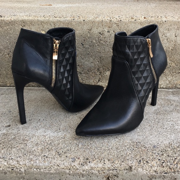 BCBGeneration Shoes - BCBGENERATION 'Chameleon' Pointy Toe Suede Bootie